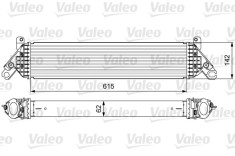 VALEO 818630 Intercooler, compresor