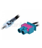 Adaptor antena DIN mufa - Fakra mufa x2 4CarMedia