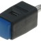 Clemă de laborator albastră 70VDC 16A