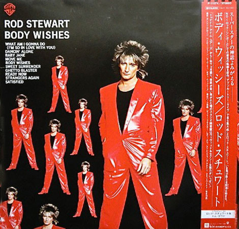 Vinil &quot;Japan Press&quot; Rod Stewart &lrm;&ndash; Body Wishes (EX)