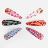 Clame Par Metalice Multicolor pentru Copii cu Fructe, CMCLASS