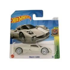 Mașinuță Hot Wheels Pagani Utopia, machetă auto, gri, 1:64