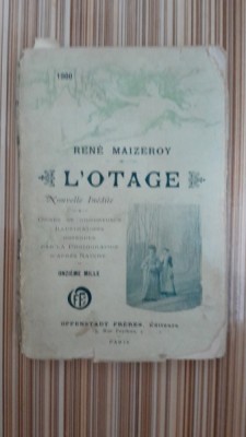 L&amp;#039;otage - Rene Maizeroy nuvela foto