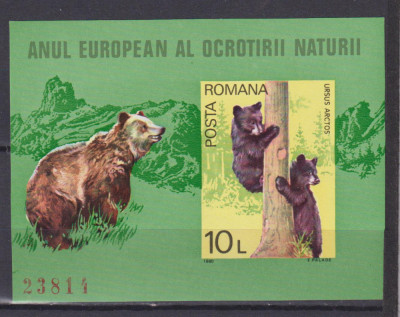 ANUL EUROPEAN AL OCROTIRII NATURII 1980 LP 1006 MNH foto