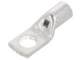 V&acirc;rf inelar tubular M8 25mm&sup2; pentru cablu neizolat din cupru - Crimpat