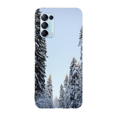 Husa compatibila cu Oppo Find X3 Lite model First snow fall, Silicon, TPU, Viceversa foto