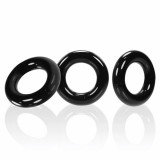 Oxballs Willy Rings 3-pack Cockrings Negru