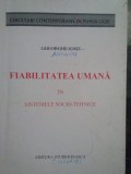 Gheorghe Iosif - Fiabilitatea umana in sistemele socio-tehnice (Editia: 1996)