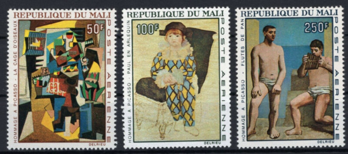 Mali 1967 - picturi-Picasso, serie neuzata