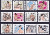 DB1 Grecia 1986 Mitologie Greaca Zei 12 v. MNH