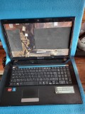 Carcasa incompleta, placa baza si procesor Packard BELL EasyNote LM81-RR 497FR, DDR3, Contine procesor