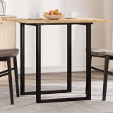 VidaXL Blat de masă pătrat, 80x80x2 cm, lemn masiv de acacia