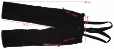 Pantaloni schi softshell Inoc, bretele, ventilatii, barbati, marimea 50(M) foto