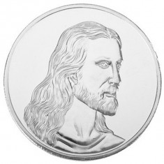 Isus Christos - Cina cea de Taina UNC argintiu 40mm
