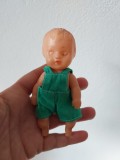 Papusa bebe bebelus Aradeanca, anii 70, 11 cm