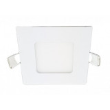 Spot Led Slim Patrat, 85x85 mm, 3W=25W, 2700K, lumina calda