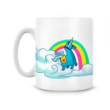 Cana alba personalizata &quot;Unicorn, Fortnite&quot;, INOVATIX&reg;. 330ml, Oem