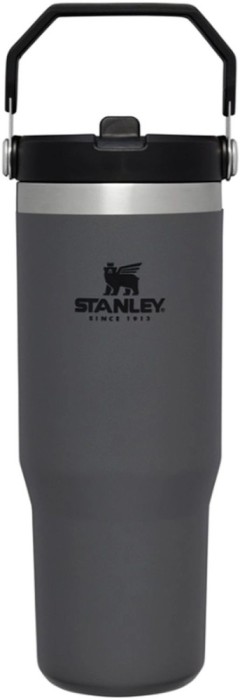 Termos STANLEY The Ice Flow Flip Straw Tumbler 2.0 Termokop, Gri, 0.89L