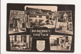 FS5- Carte Postala - GERMANIA - Das Bachhaus zu Eisenach, circulata 1967