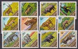 Guineea 1975 fauna animale MI 717-728 MNH, Nestampilat