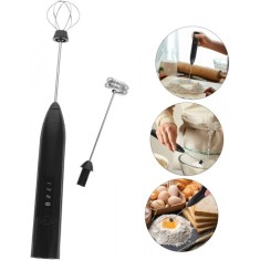 Mixer USB 2 in 1 pentru Lapte și Băuturi, 4W, Re&icirc;ncărcabil, 17 cm