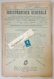 JURISPRUDENTA GENERALA , PUBLICATIUNE TRILUNARA DE JURISPRUDENTA ROMANA SI STRAINA , NR. 29 , 1942
