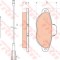 Set placute frana,frana disc FIAT PANDA (169) (2003 - 2016) TRW GDB1745