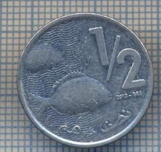 AX 1003 MONEDA- MAROC - 1/2 DIRHAM -ANUL 2013 -STAREA CARE SE VEDE