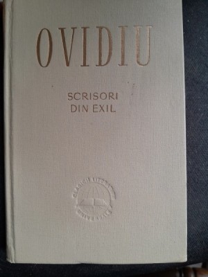 Scrisori din exil- Ovidiu foto