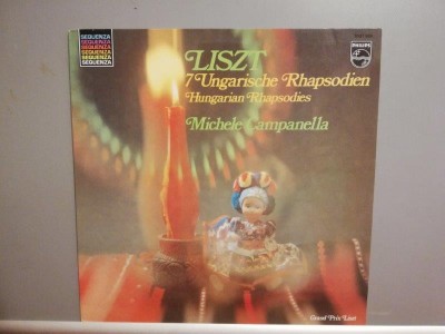 Liszt &amp;ndash; 7 Hungarian Rhapsodies (1980/Philips/RFG) - VINIL/Vinyl/NM+ foto
