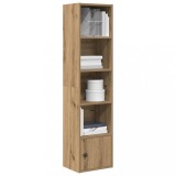 VidaXL Bibliotecă, stejar artizanal, 31x24x127 cm, lemn prelucrat