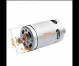 Motor motoras RS550 GRS550VC 21V 14 dinti mini fierastrau drujba 28000 RPM