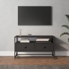 VidaXL Comodă TV, negru, 80x35x45 cm, lemn prelucrat 826310