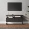 vidaXL Comodă TV, negru, 80x35x45 cm, lemn prelucrat 826310