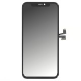 Ecran compatibil cu iphone 11 pro max si folie adeziva, ncc advanced in-cell cu touchscreen si rama, black