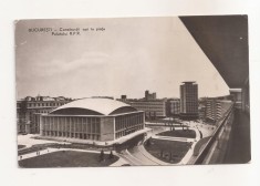 RF67 -Carte Postala- Bucuresti, constructii noi in piata Palatului RPR, circulata 1960
