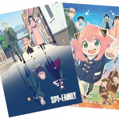 Set 2 Postere Chibi SPY X FAMILY - 52x38 - A double family