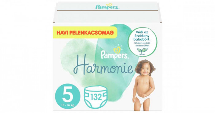 Pampers Harmonie havi Nadr&aacute;gpelenka 11-16kg Junior 5 (132db)