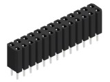Conector Fischer Elektronik 26 pini soclu mamă THT 3A 125V 2x13 pini cod 10026351