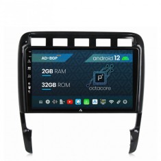 Navigatie Porsche Cayenne (2002-2010), Android 12, P-Octacore 2GB RAM + 32GB ROM, 9 Inch - AD-BGP9002+AD-BGRKIT057