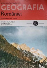 GEOGRAFIA ROMANIEI. MANUAL PENTRU CLASA A VIII-A-C. GIURCANEANU, I. MUSAT, GH. GHICA-311648