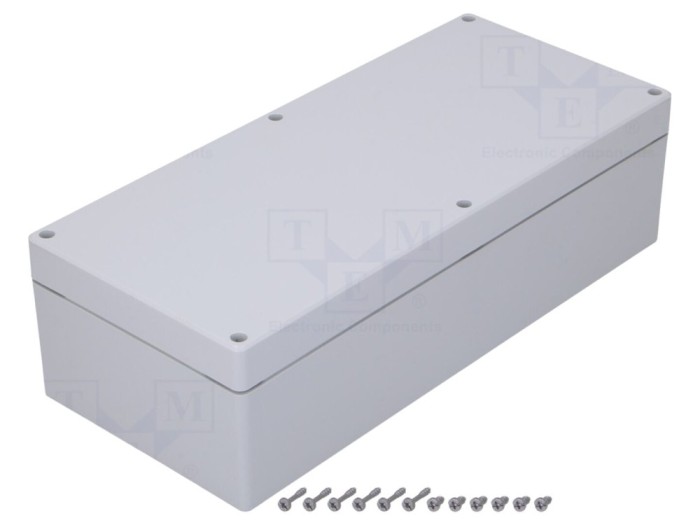 Carcasă universală gri IP67 IK08