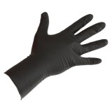 Mănuși nitril lungi negre 30 cm pentru muls și industrie Kerbl 50 buc/cutie mărime XXL