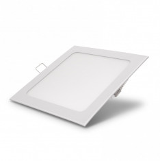 Lampa LED incastrabila, 18 W, alb rece, model patrat Techno Plus foto