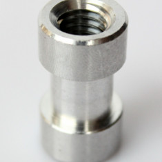 Surub 1/4 "la 3/8" inox adaptor cu reductie de la 1/4 la 3/8 inchi