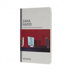 Moleskine Publishing Title Book, Inspiration and Process in Architecture - Zaha Hadid, Hard Cover (5 X 8.25) foto