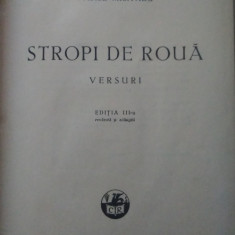 Vasile Militaru / STROPI DE ROUA - versuri, ediție 1934