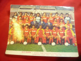 Fotografie cu Echipa AS Roma -Finalista Cupei Campionilor Europeni 1983-1984