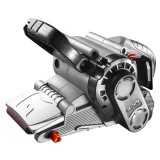 Slefuitor cu banda Graphite 800W, 75x457 mm, viteza reglabila 120-260 m/min