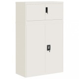 Cumpara ieftin Fiset, alb, 90x40x145 cm, otel